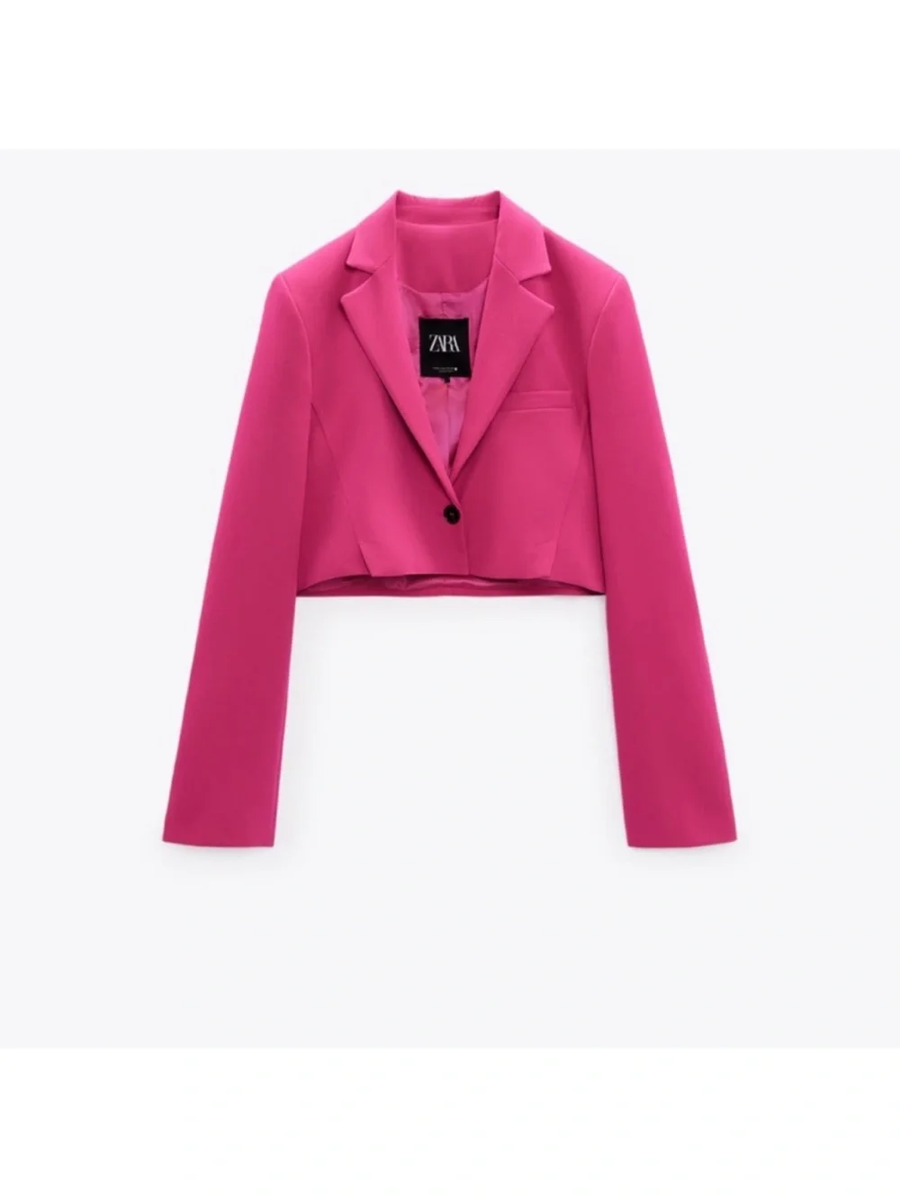 Zara cropped blazer